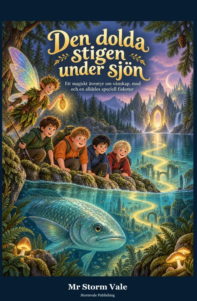 Cover: Den dolda stigen under sjön