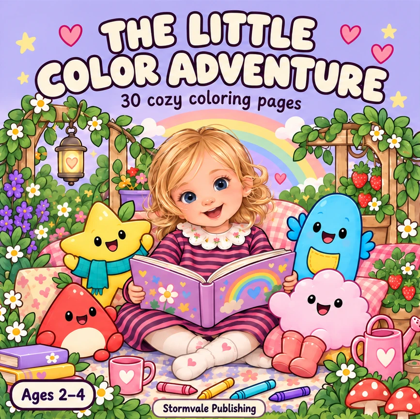 The Little Color Adventure, framsida